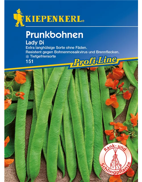 Prunkbohnen Lady Di