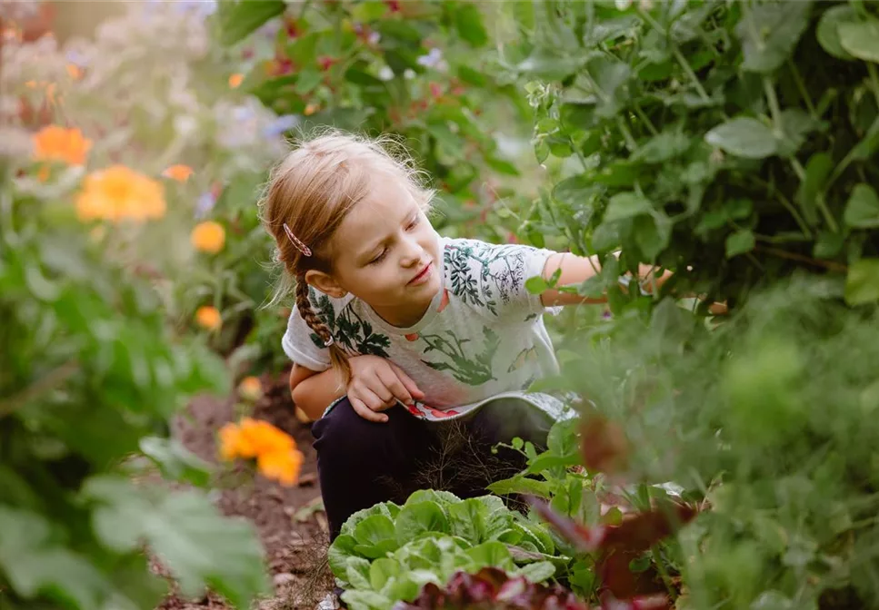 KINDER FüR'S GäRTNERN BEGEISTERN